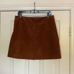 J. Crew - Size 10 Skirt - corduroy material - brown